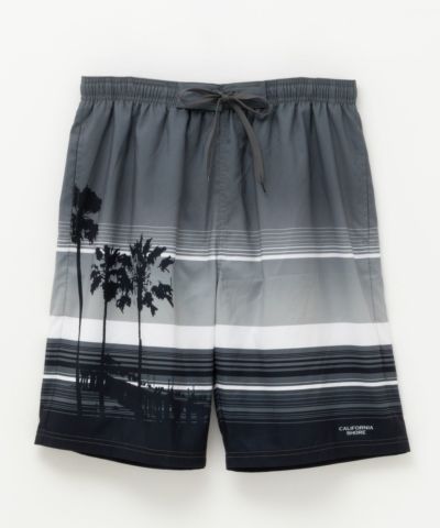 CALIFORNIA SHORE フォトトランクス 水着 メンズ