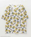 ミニオンズ 総柄プリントTシャツ キッズ ネコポス 対応商品