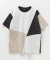 NAVY SARARI 切り替えTシャツ キッズ ネコポス 対応商品