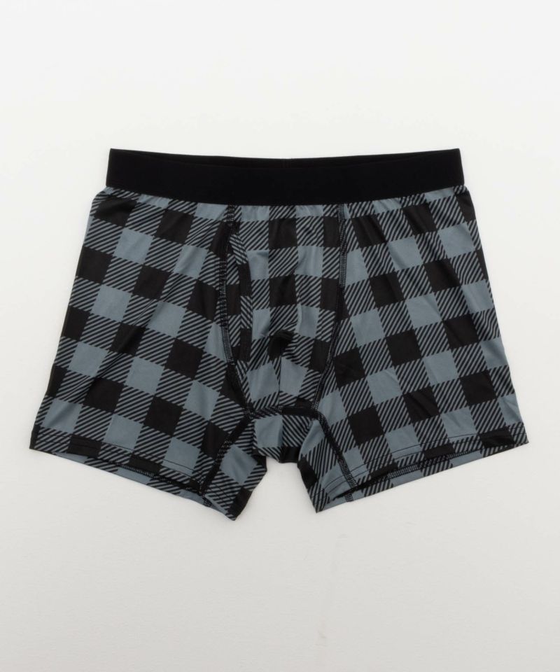 NAVY  ブロックチェックボクサーパンツ メンズ ネコポス 対応商品商品画像-1