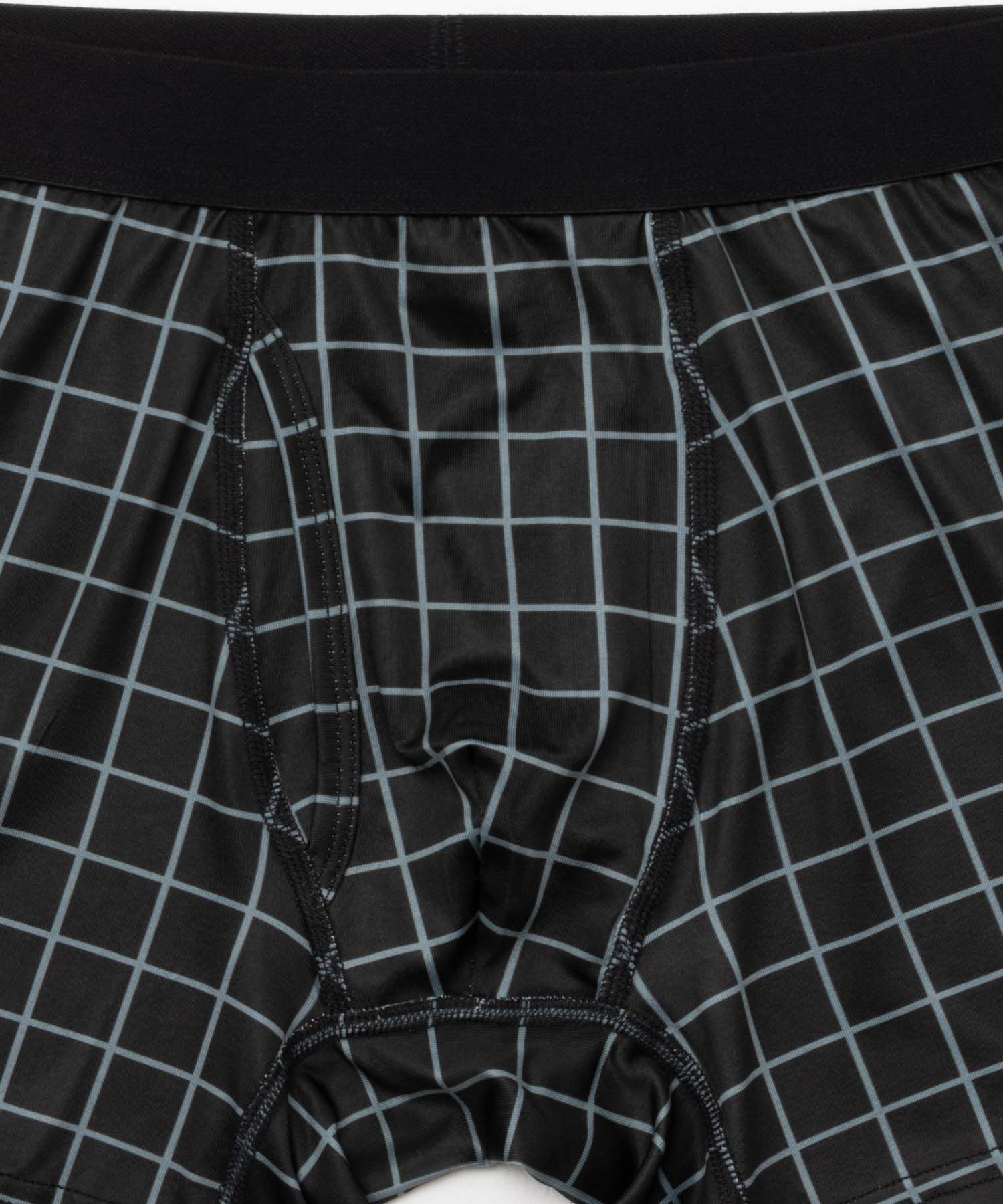 NAVY  チェックボクサーパンツ メンズ メール便 対応商品商品サムネイル-3