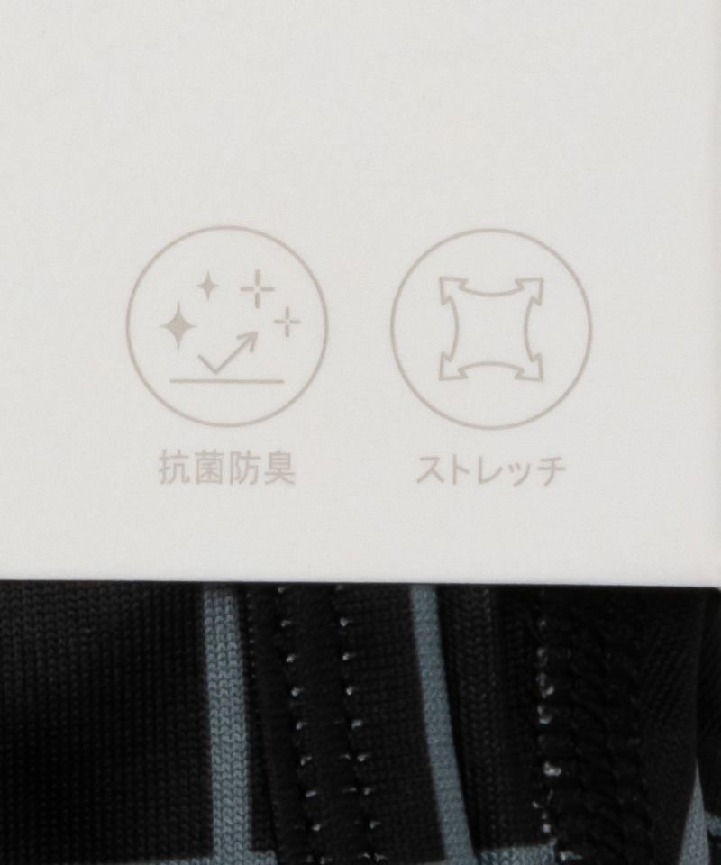 NAVY  チェックボクサーパンツ メンズ メール便 対応商品商品画像-6