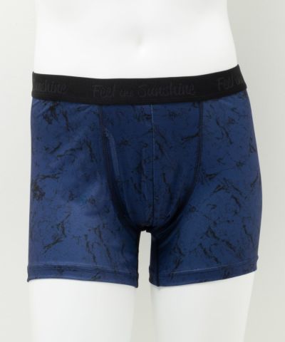 NAVY  メッシュボクサーパンツ マーブル メンズ ネコポス 対応商品