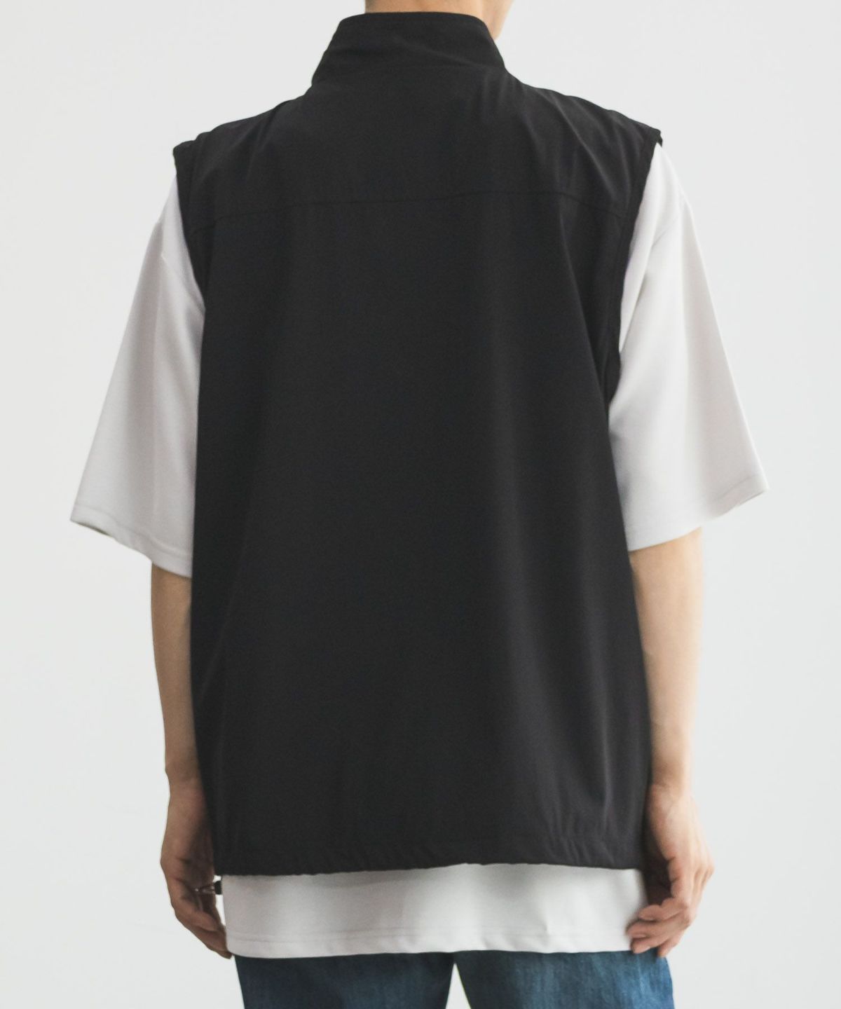 RED CAP GIRL ナイロンタスラン胸刺繍ベスト メンズ