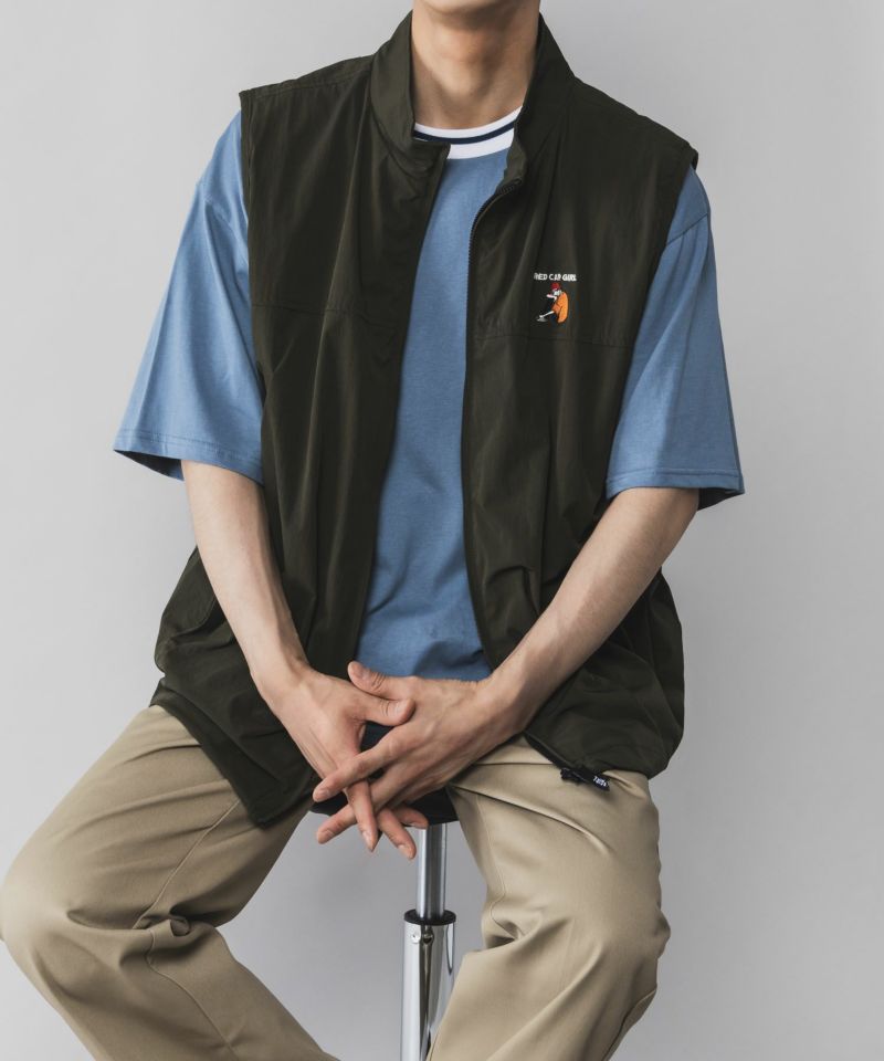 【オンラインストア限定】RED CAP GIRL  ナイロンタスラン胸刺繍ベスト メンズ商品画像-18