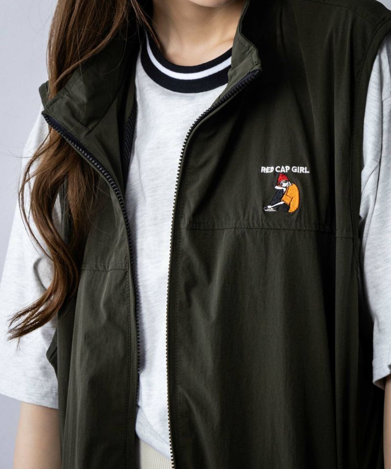 【オンラインストア限定】RED CAP GIRL  ナイロンタスラン胸刺繍ベスト メンズ商品画像-28