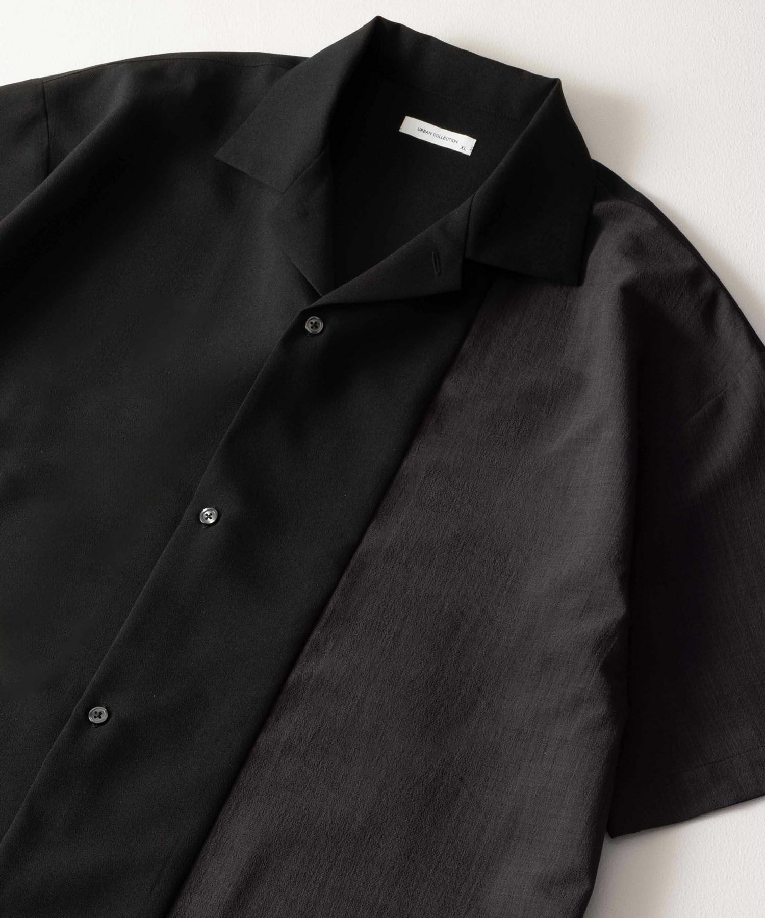 URBAN COLLECTION ポリトロショートスリーブシャツ メンズ