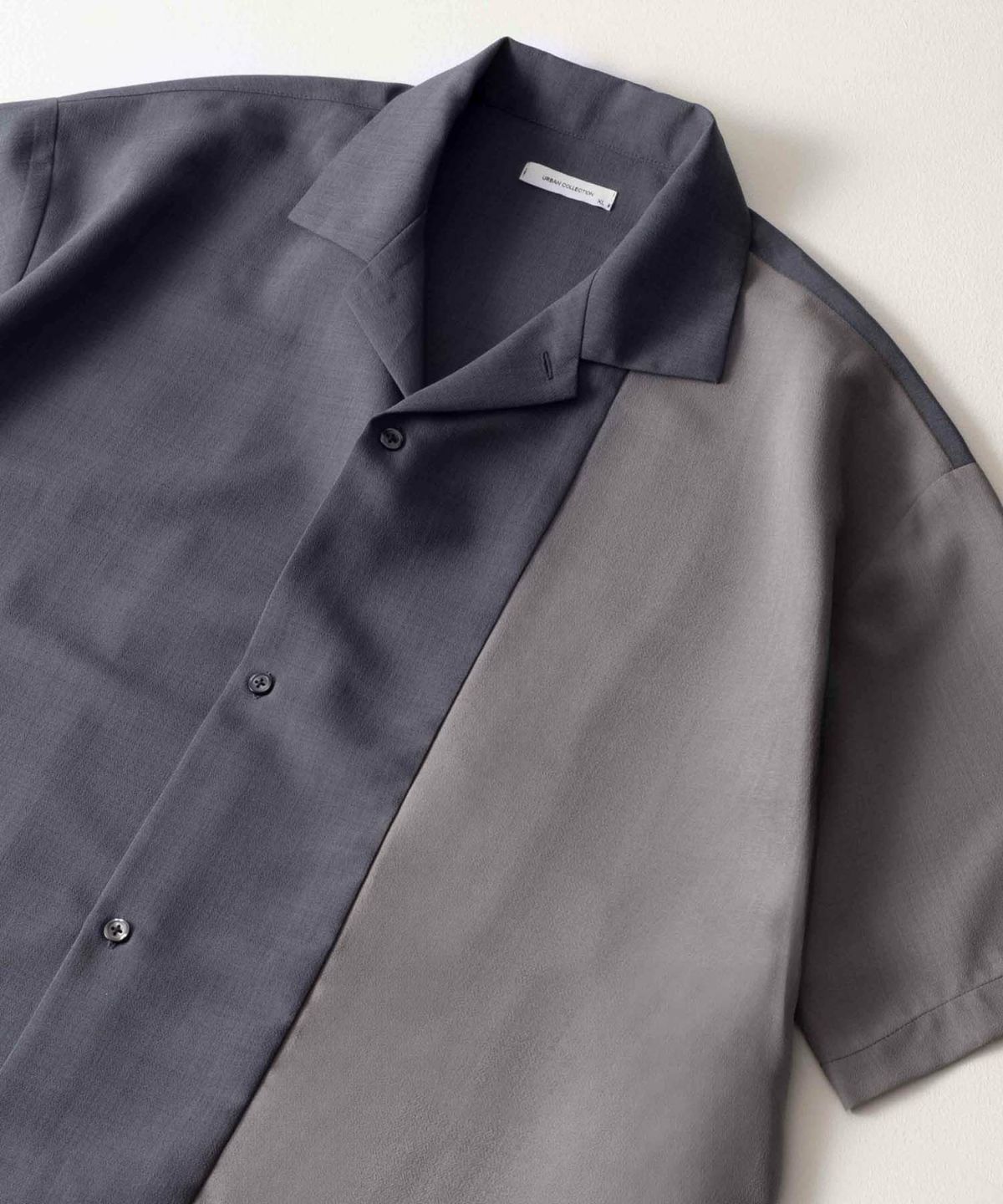 URBAN COLLECTION ポリトロショートスリーブシャツ メンズ