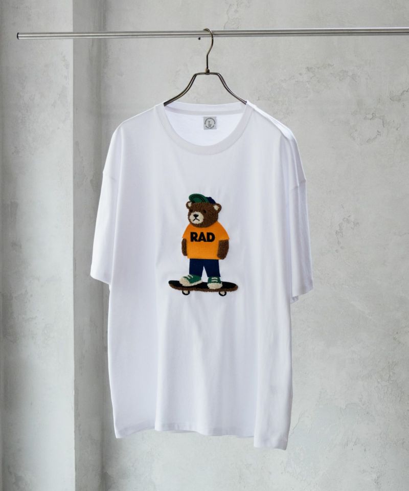 アニマルサガラ刺繍ショートスリーブTシャツ メンズ メール便 対応商品商品画像-2