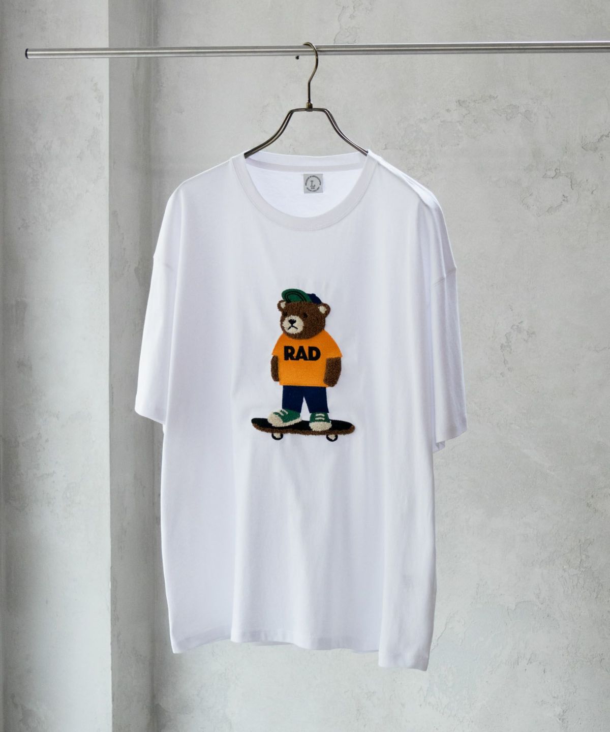 アニマルサガラ刺繍ショートスリーブTシャツ メンズ ネコポス 対応商品