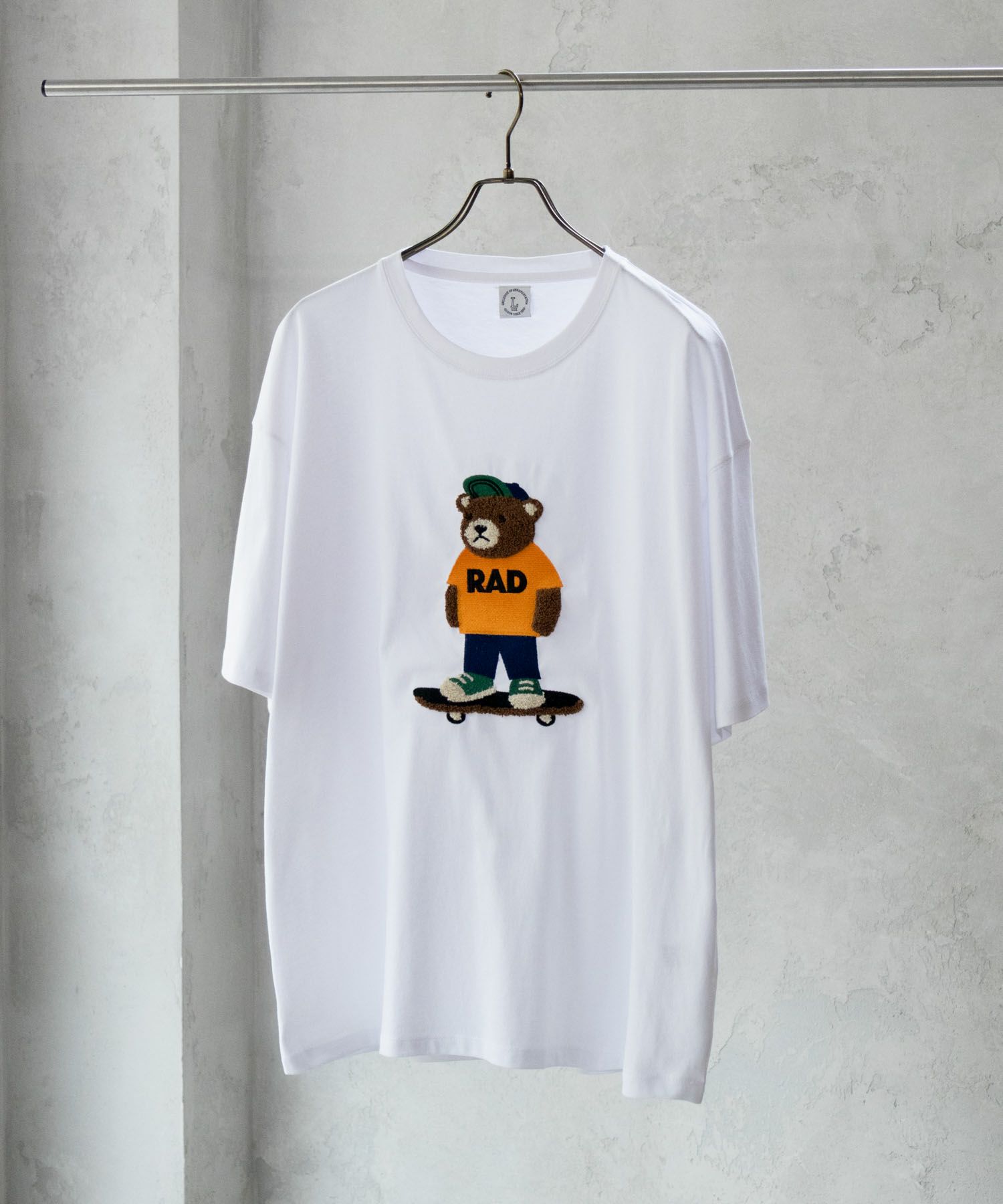 アニマルサガラ刺繍ショートスリーブTシャツ メンズ ネコポス 対応商品