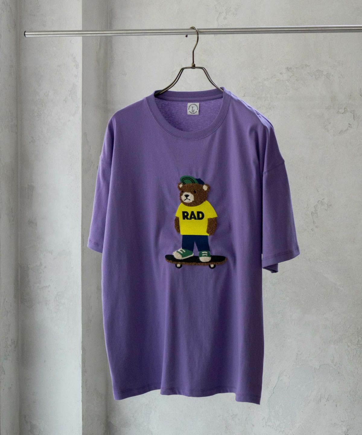 アニマルサガラ刺繍ショートスリーブTシャツ メンズ ネコポス 対応商品