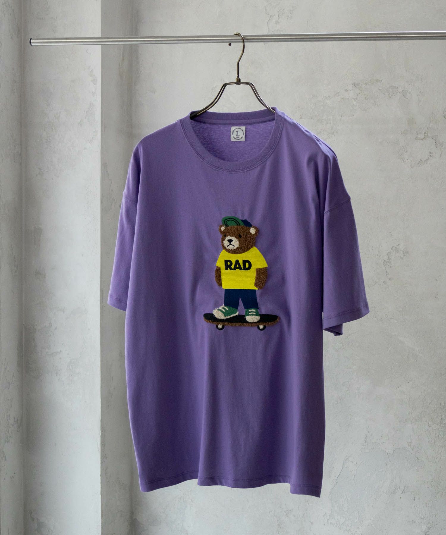 アニマルサガラ刺繍ショートスリーブTシャツ メンズ ネコポス 対応商品