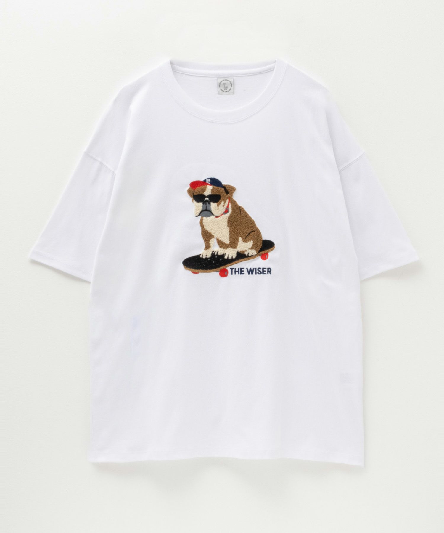 アニマルサガラ刺繍ショートスリーブTシャツ メンズ ネコポス 対応商品