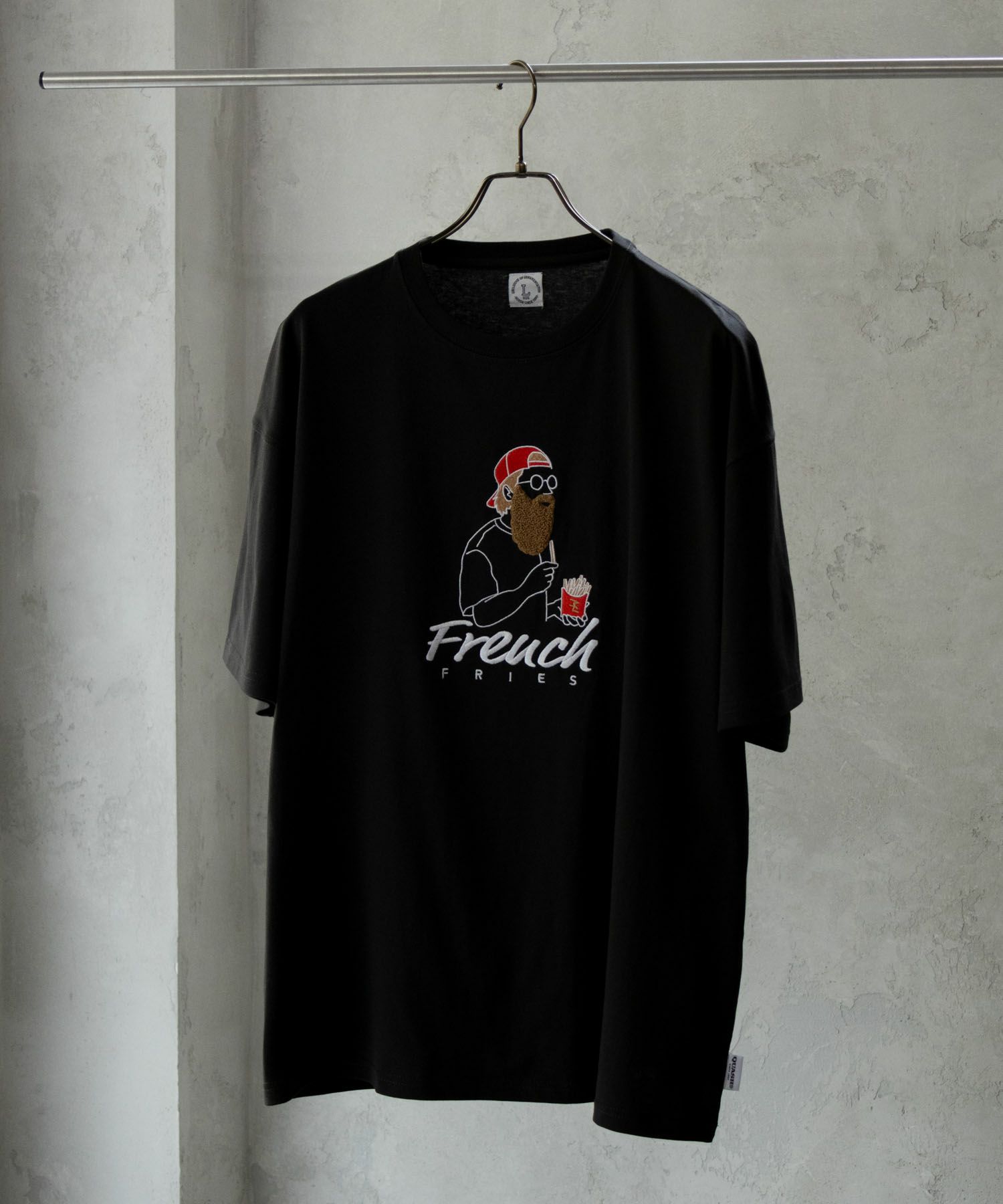 サガラビッグ刺繍ショートスリーブTシャツ メンズ メール便 対応商品商品サムネイル-3