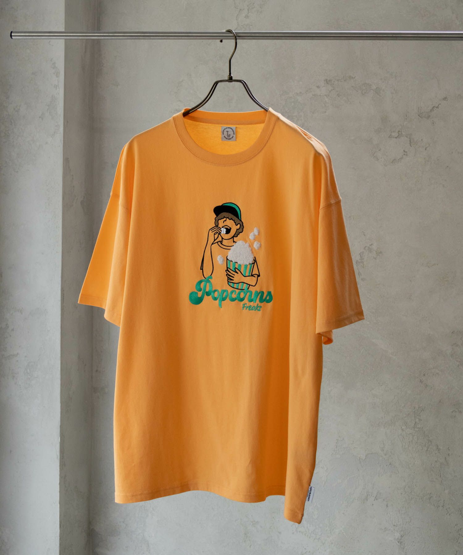 サガラビッグ刺繍ショートスリーブTシャツ メンズ メール便 対応商品商品画像-4