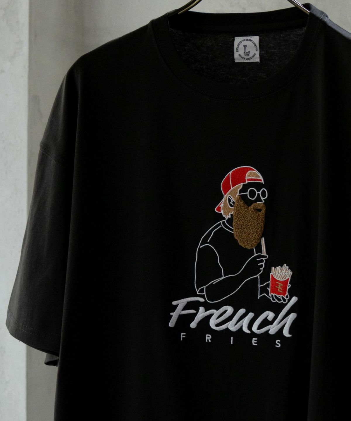 サガラビッグ刺繍ショートスリーブTシャツ メンズ ネコポス 対応商品