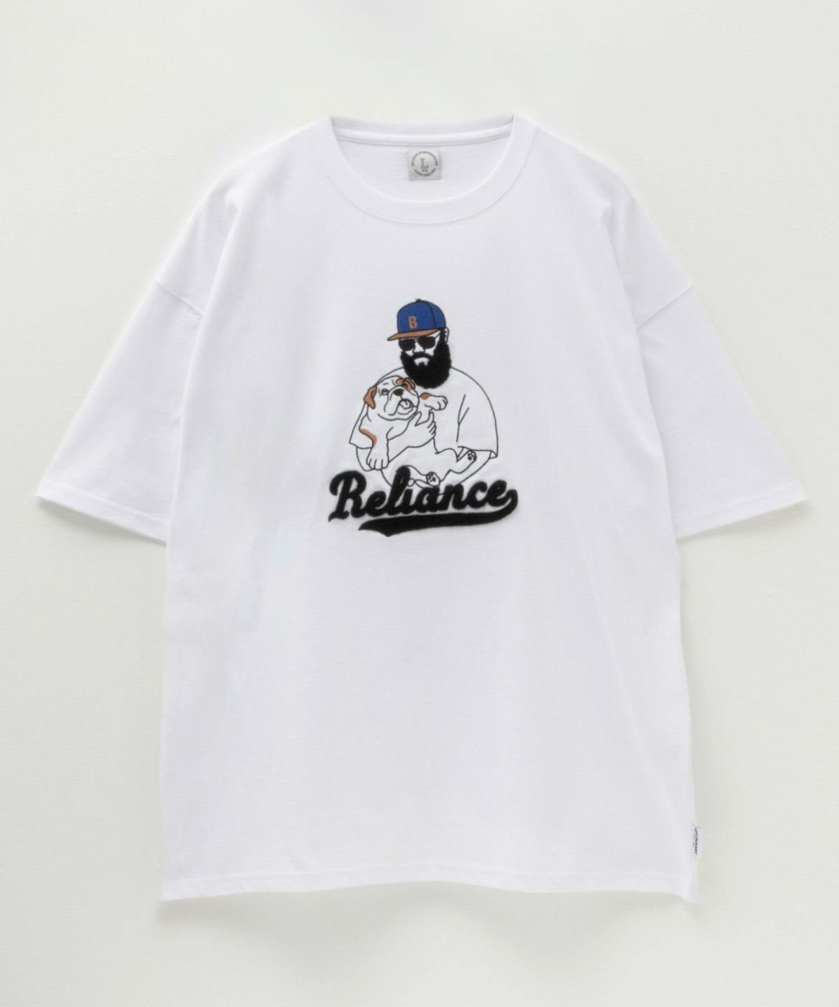 サガラビッグ刺繍ショートスリーブTシャツ メンズ ネコポス 対応商品