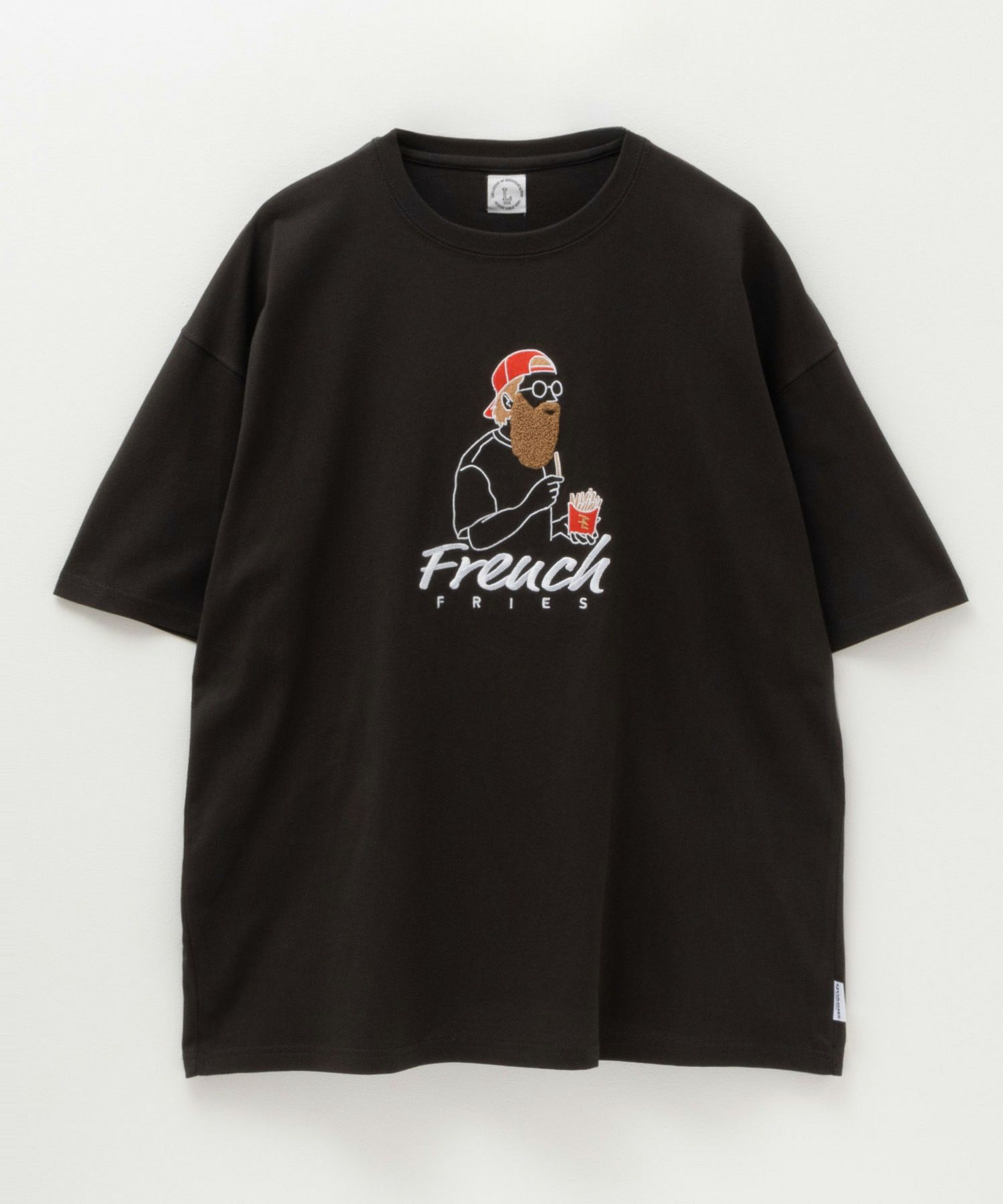 サガラビッグ刺繍ショートスリーブTシャツ メンズ メール便 対応商品商品画像-14