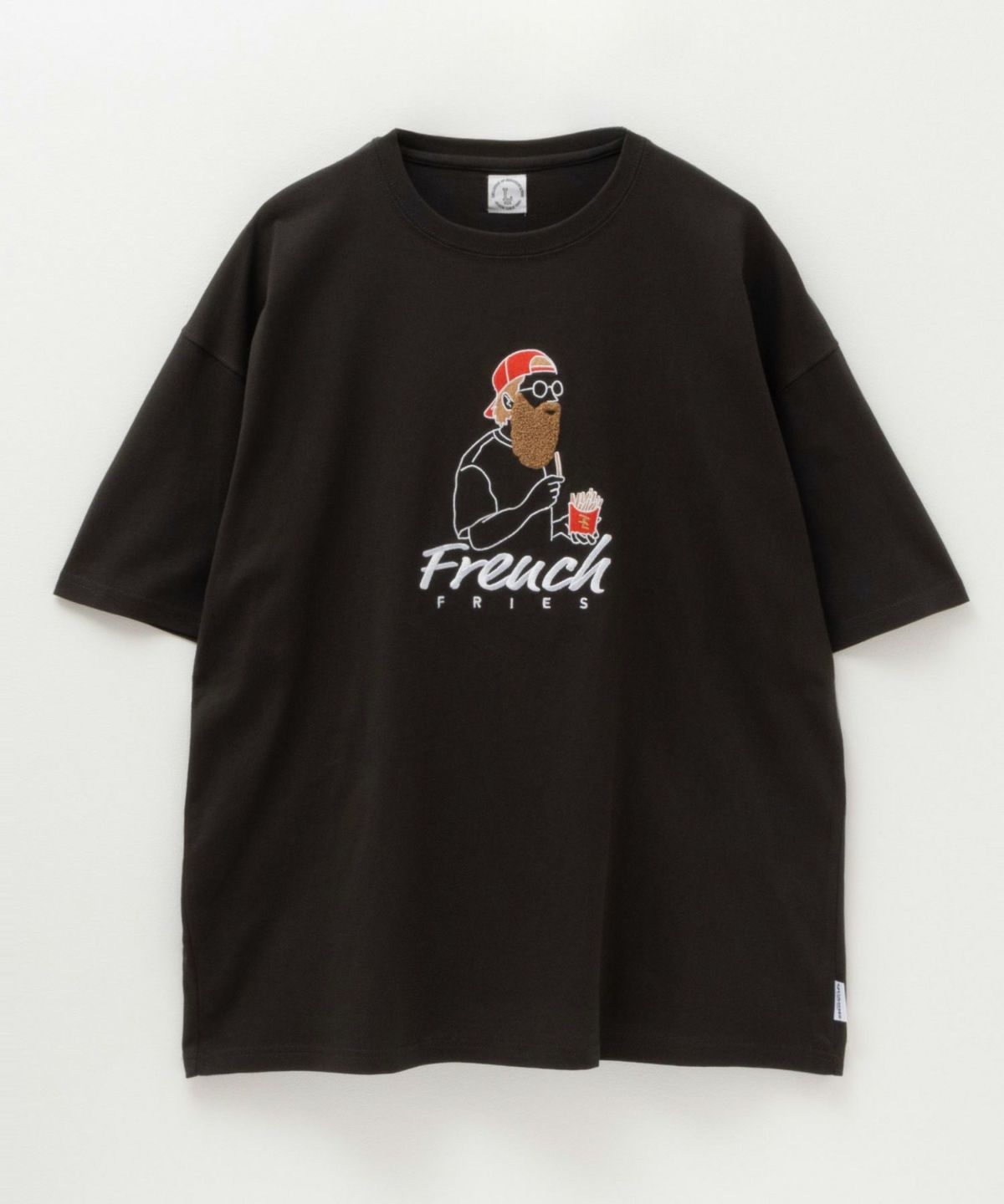 サガラビッグ刺繍ショートスリーブTシャツ メンズ ネコポス 対応商品