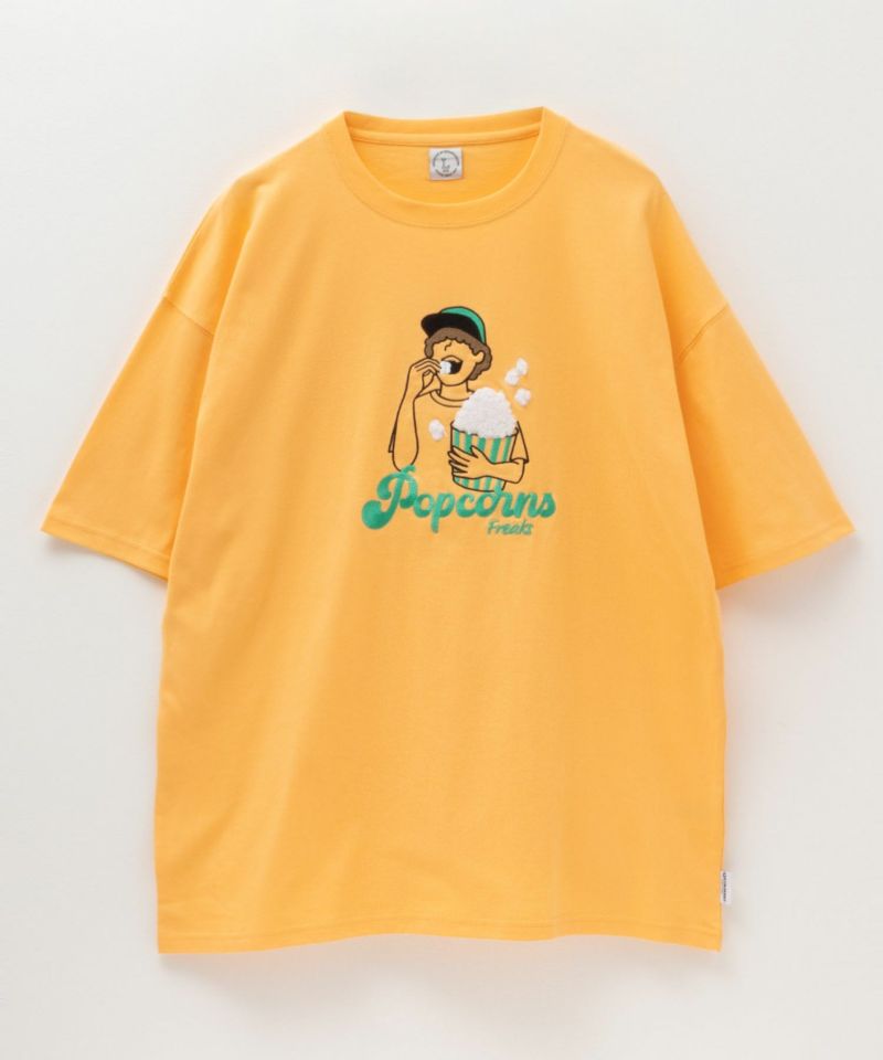 サガラビッグ刺繍ショートスリーブTシャツ メンズ メール便 対応商品商品画像-16