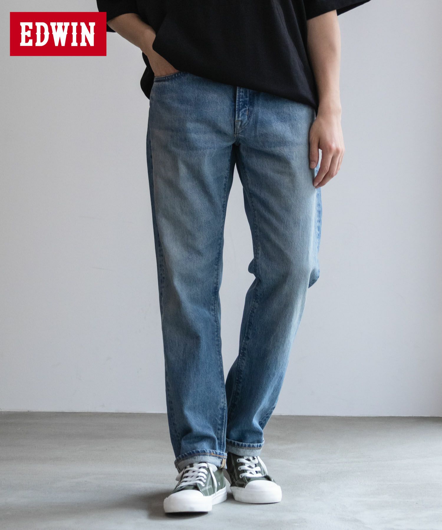 [期間限定価格]【オンラインストア限定】EDWIN  505ZX レギュラーストレートパンツ メンズ商品画像-1