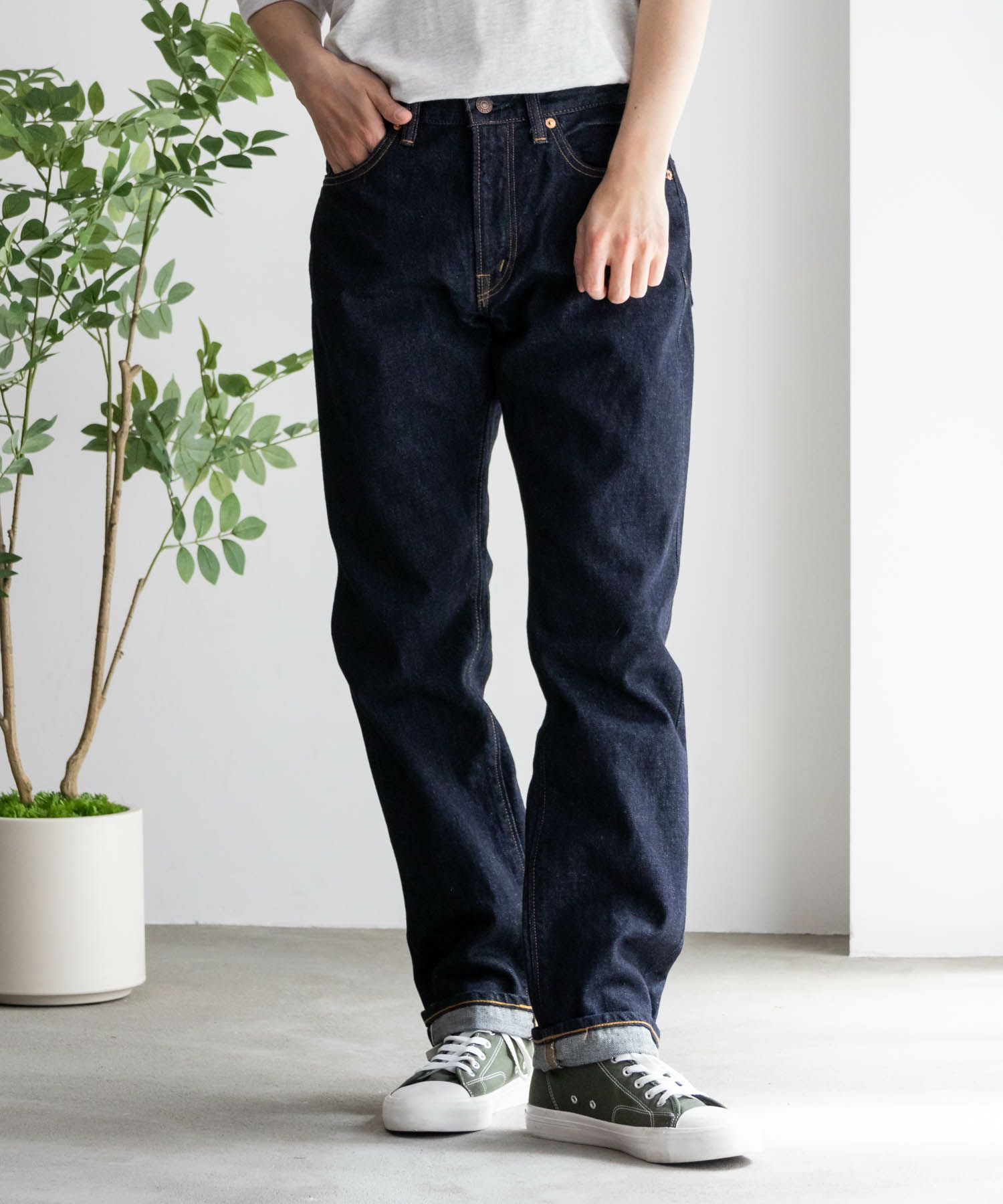 EDWIN 505ZX レギュラーストレートパンツ メンズ