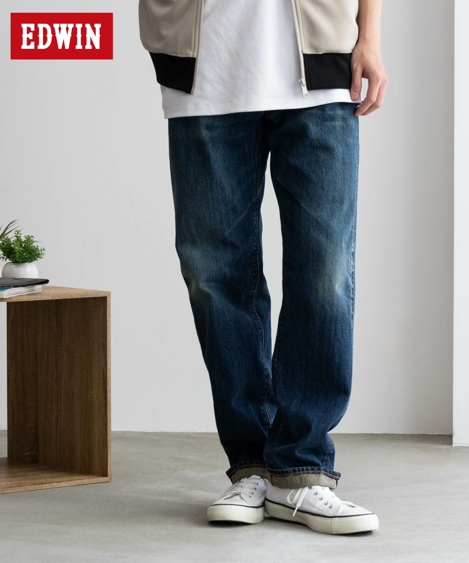 [期間限定価格]【オンラインストア限定】EDWIN  505ZX ルーズストレートパンツ メンズ商品サムネイル-1