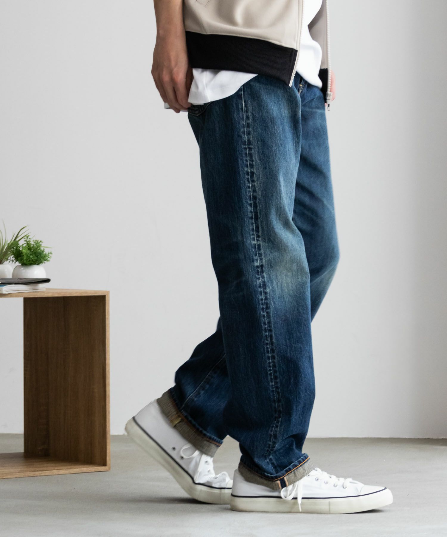 EDWIN 505ZX ルーズストレートパンツ メンズ