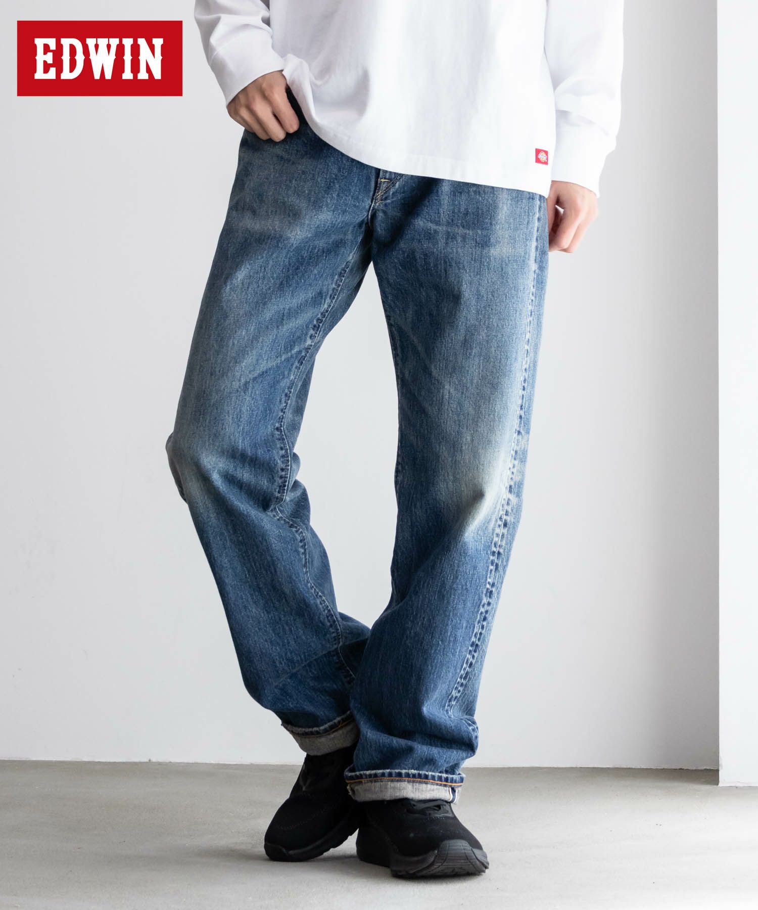 EDWIN 505ZX ルーズストレートパンツ メンズ