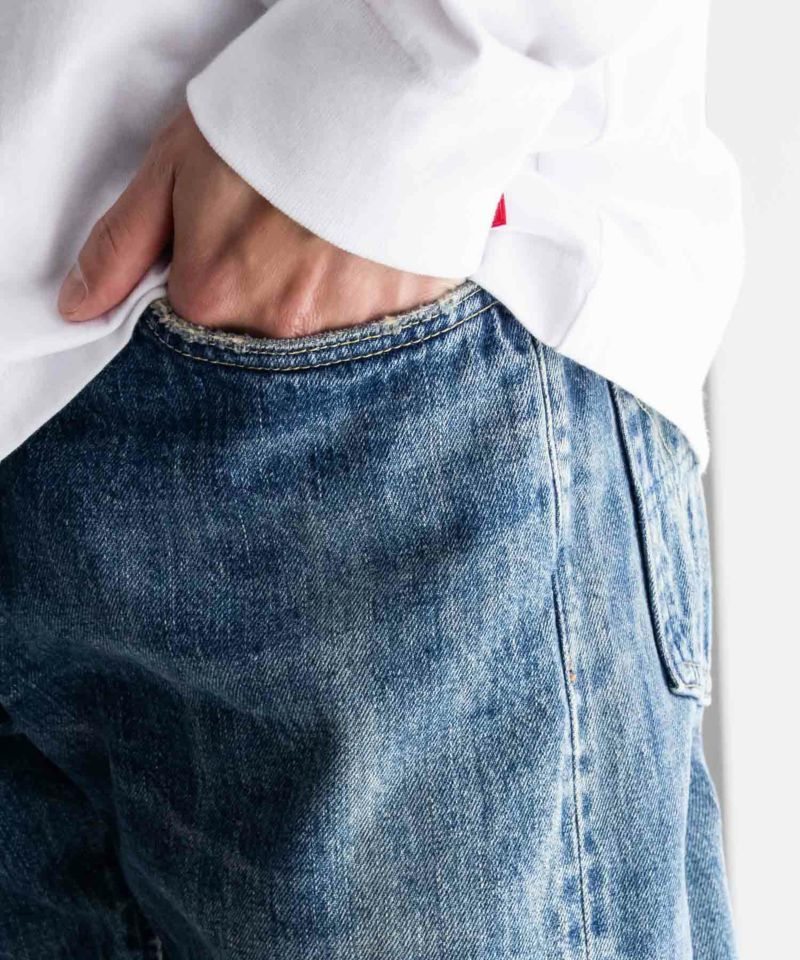 ハン、ハン EDWIN 505ZX レギュラーストレートパンツ メンズ