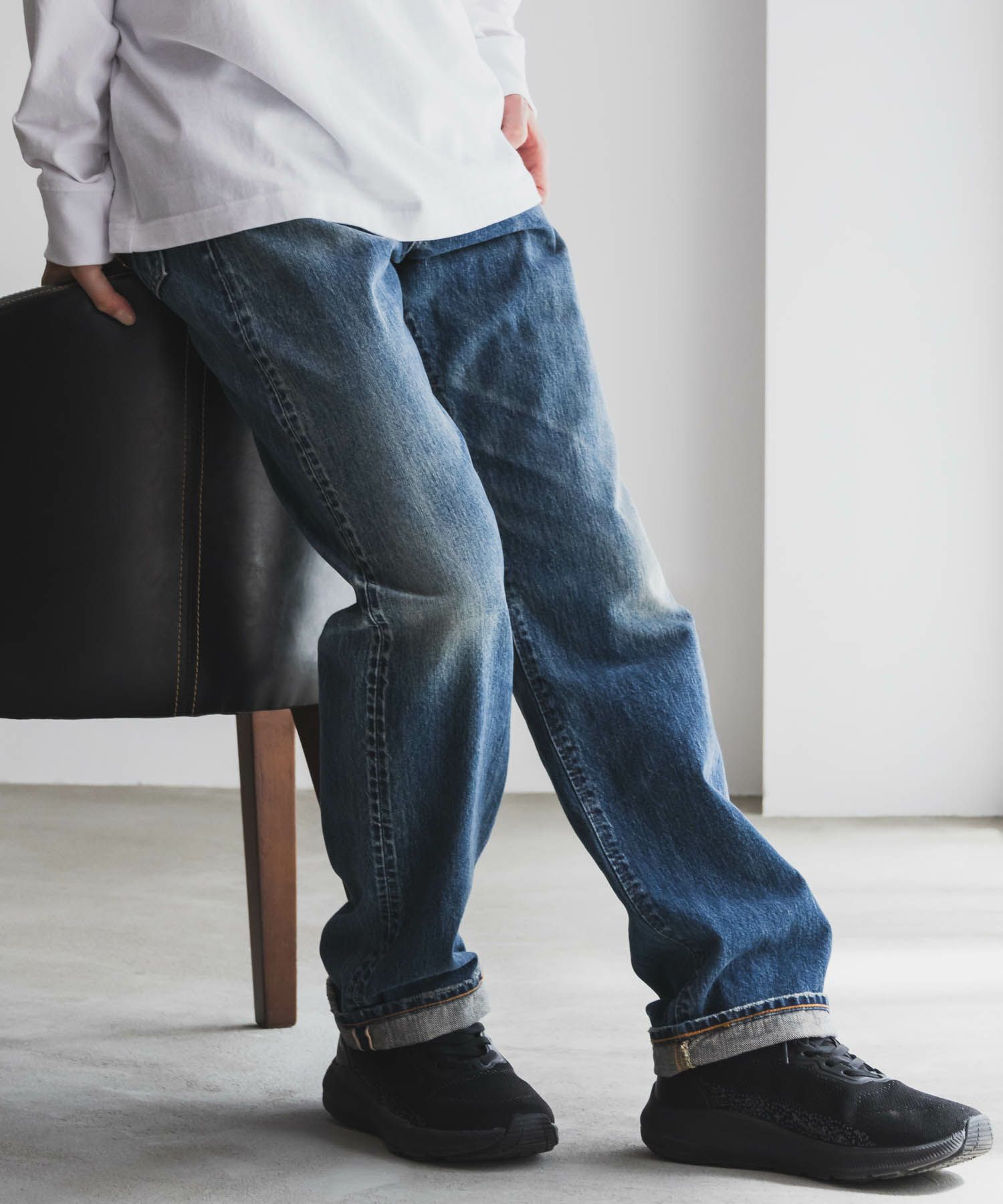 EDWIN 505ZX ルーズストレートパンツ メンズ