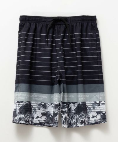 CALIFORNIA SHORE ボーダートランクス 水着 メンズ