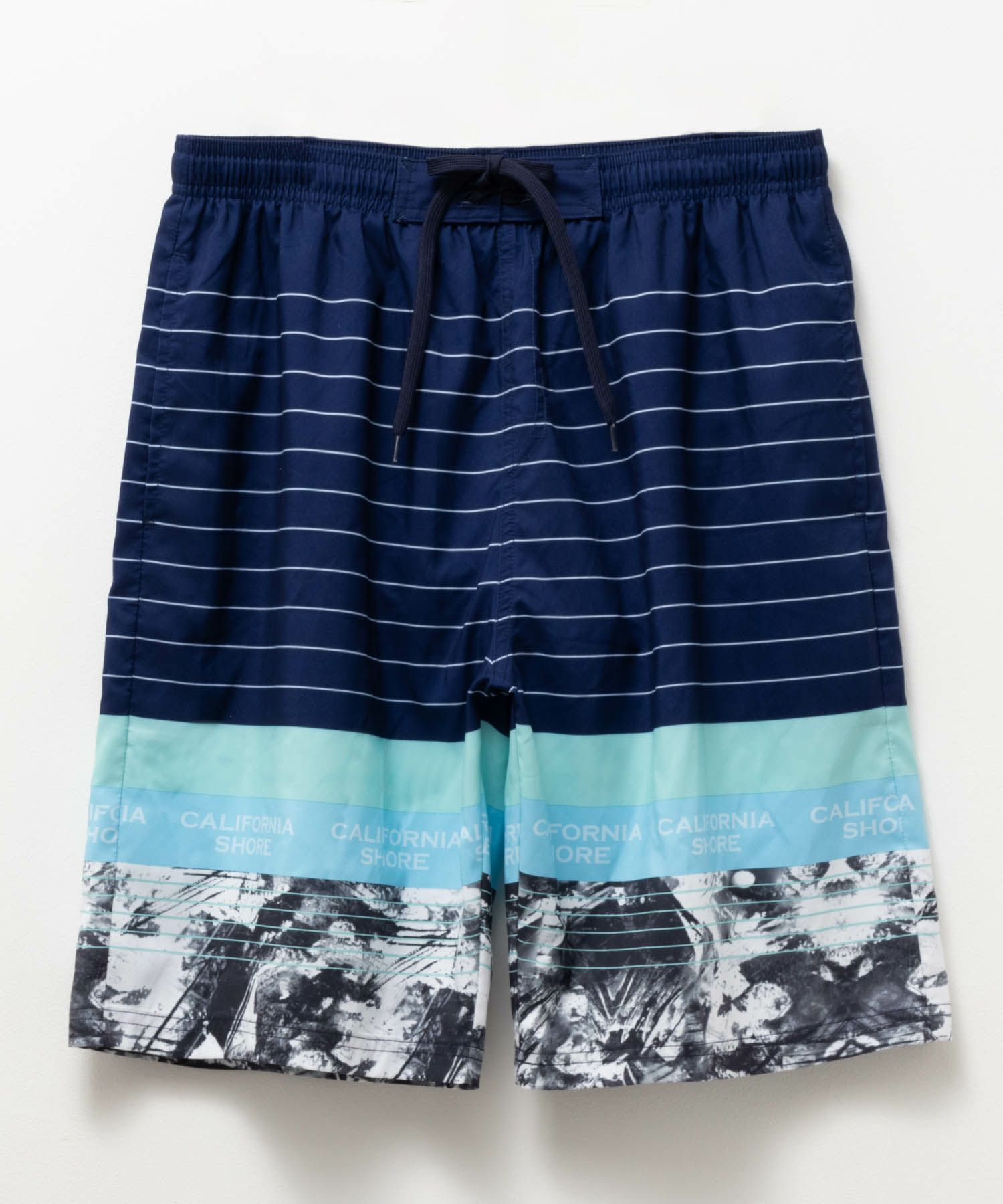 CALIFORNIA SHORE ボーダートランクス 水着 メンズ商品サムネイル-3