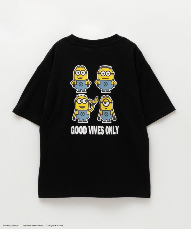 ミニオン 前後プリントTシャツ キッズ ネコポス 対応商品商品画像-1