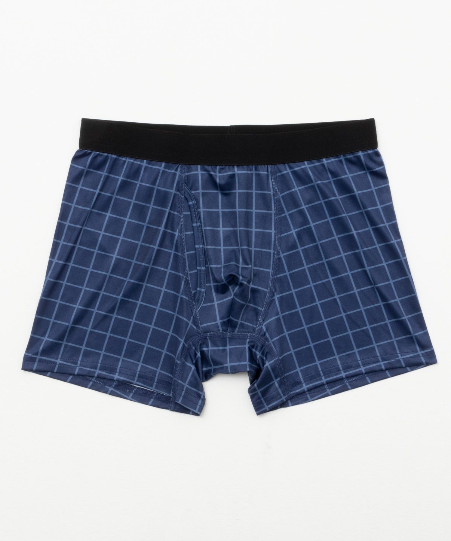 NAVY  チェックボクサーパンツ メンズ メール便 対応商品商品画像-1