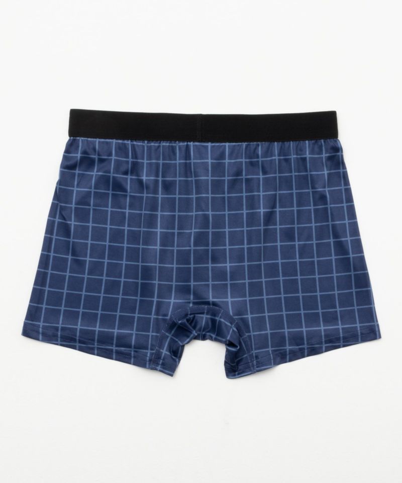 NAVY  チェックボクサーパンツ メンズ メール便 対応商品商品画像-2
