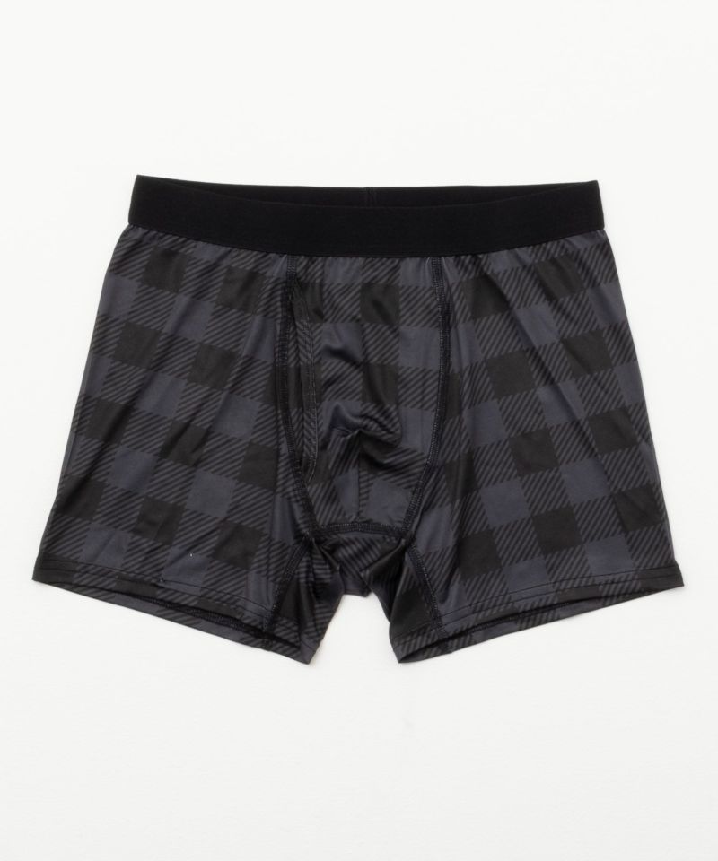 NAVY  ブロックチェックボクサーパンツ メンズ ネコポス 対応商品商品画像-1