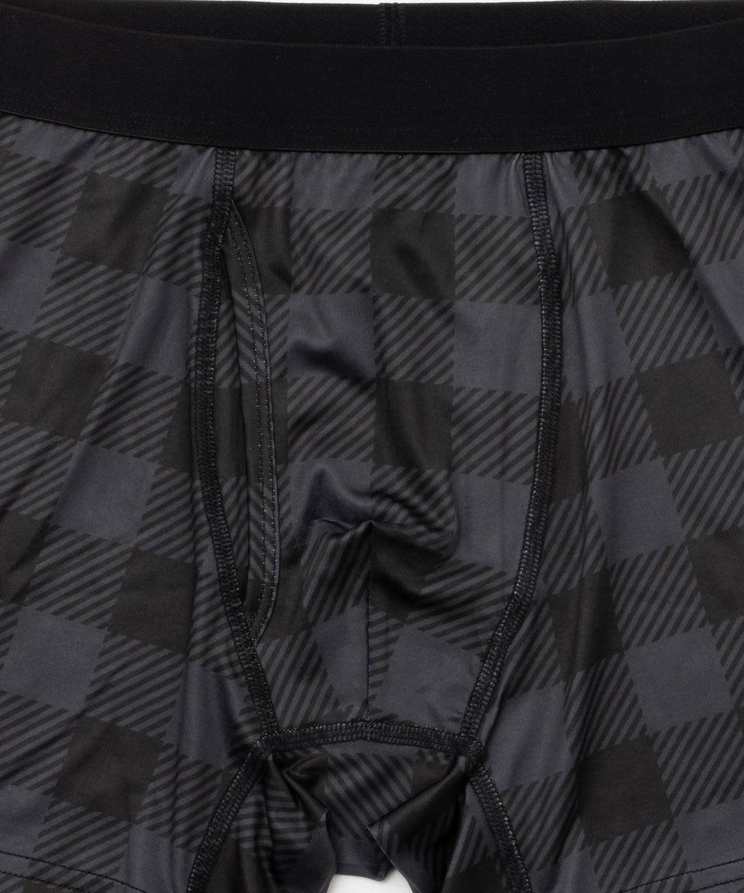 NAVY  ブロックチェックボクサーパンツ メンズ メール便 対応商品商品サムネイル-3