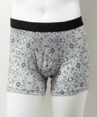 NAVY メッシュボクサーパンツ オルテガ柄 メンズ ネコポス 対応商品