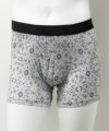 NAVY  メッシュボクサーパンツ オルテガ柄 メンズ メール便 対応商品商品サムネイル-1