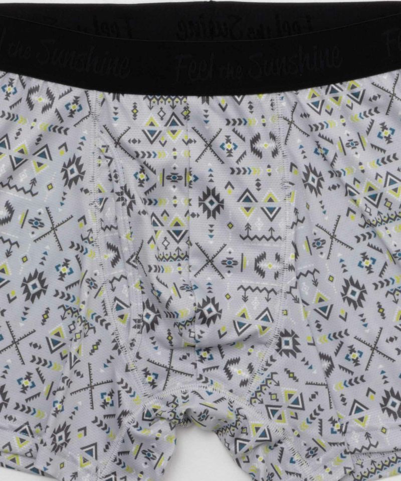 NAVY  メッシュボクサーパンツ オルテガ柄 メンズ メール便 対応商品商品画像-5