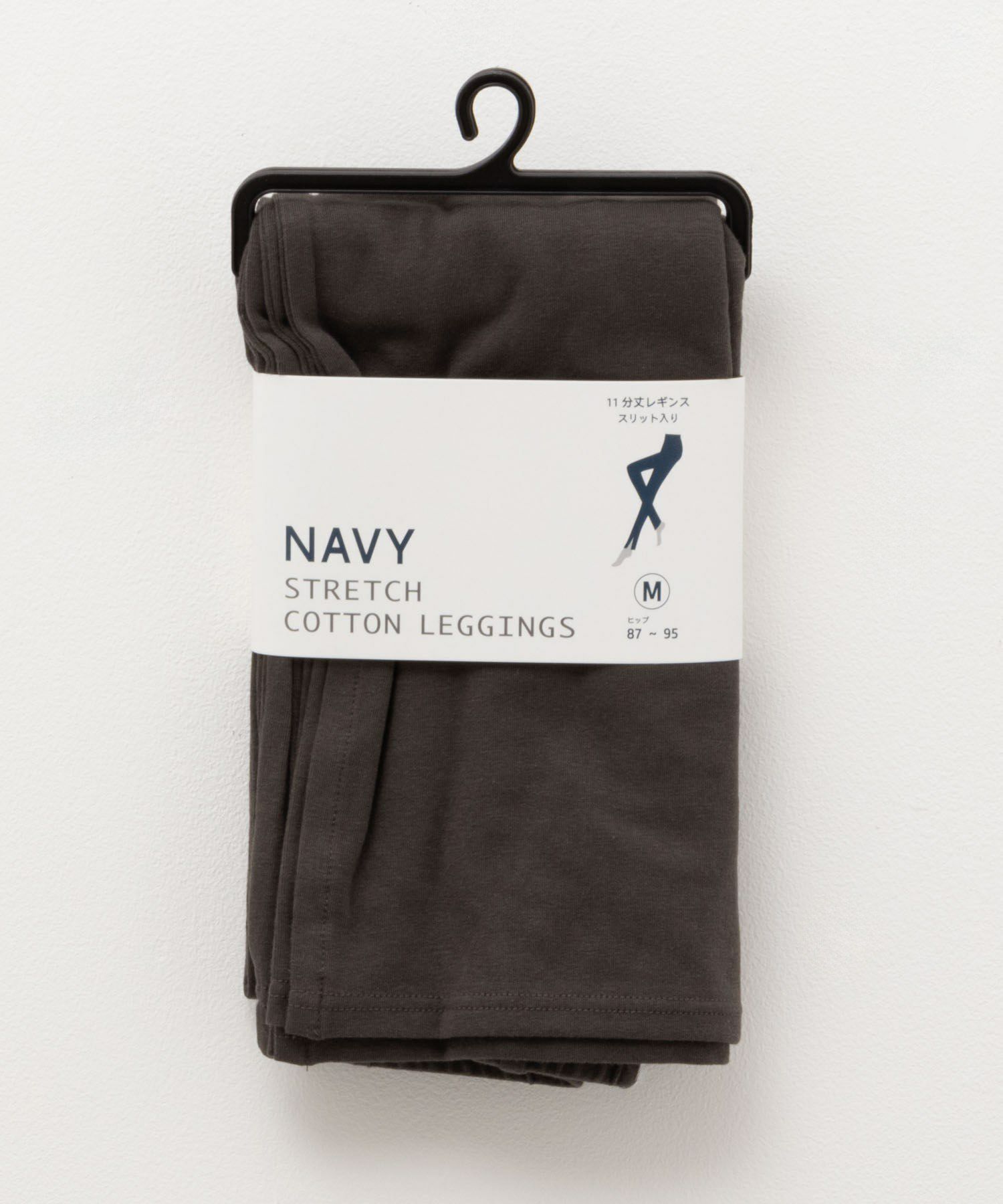 NAVY スリットレギンス レディース