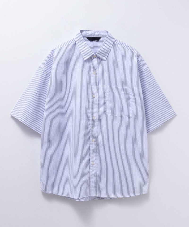[期間限定価格]【オンラインストア限定】NAIVE MAGIC  ポリエステルブロード ルーズサイズ半袖シャツ メンズ商品画像-18