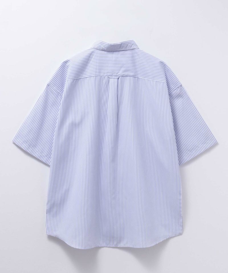 [期間限定価格]【オンラインストア限定】NAIVE MAGIC  ポリエステルブロード ルーズサイズ半袖シャツ メンズ商品画像-19