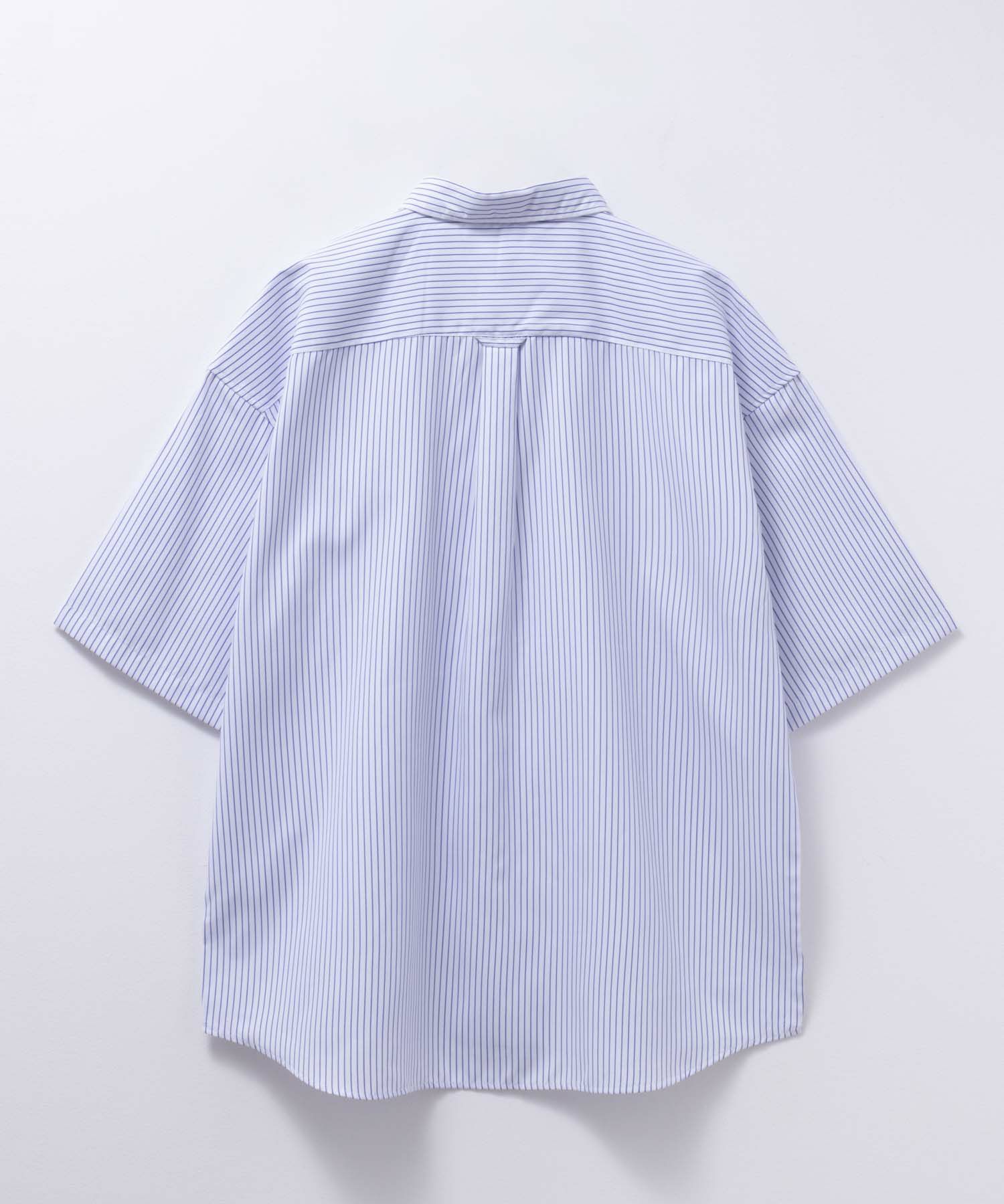 NAIVE MAGIC ポリエステルブロード ルーズサイズ半袖シャツ メンズ