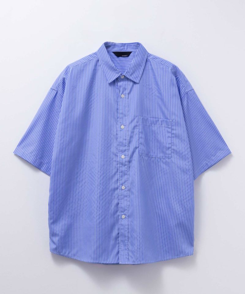 [期間限定価格]【オンラインストア限定】NAIVE MAGIC  ポリエステルブロード ルーズサイズ半袖シャツ メンズ商品画像-20