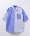 [期間限定価格]【オンラインストア限定】NAIVE MAGIC  ポリエステルブロード ルーズサイズ半袖シャツ メンズ商品サムネイル-22