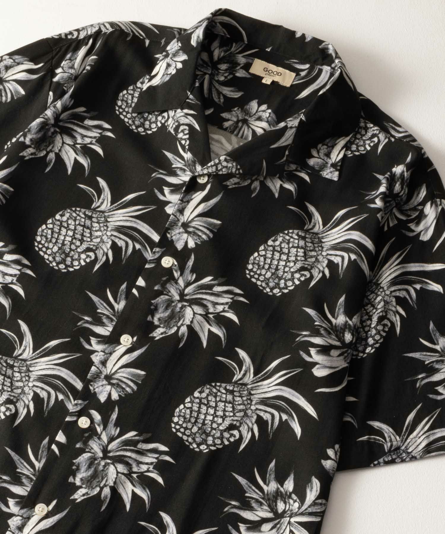 GOOD CREW レーヨンアロハシャツ メンズ