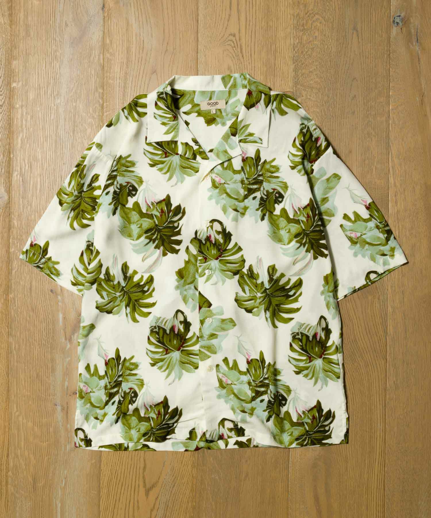 GOOD CREW レーヨンアロハシャツ メンズ